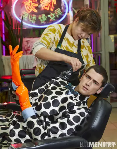 Sean OPry Elle Homens Frescos China 009