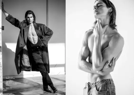 コッラード マルティーニ モデル JON マガジン エディトリアル 2022 002