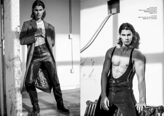 コッラード マルティーニ モデル JON マガジン エディトリアル 2022 007