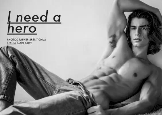 Corrado Martini Flexes za revijo JÓN