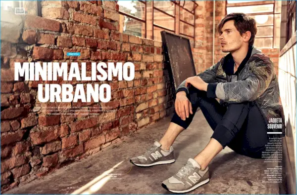 Modelul Álvaro Casavecchia devine sportiv pentru paginile VIP Brasil