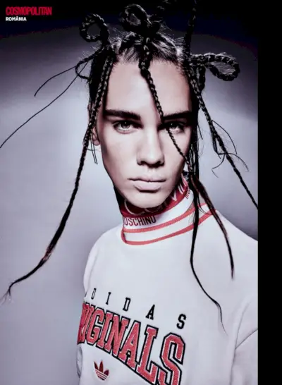 Dragos Model Cosmopolitan Man Rumænien Editorial 005