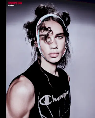 Dragos Model Cosmopolitan Man Rumænien Editorial 007