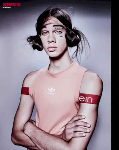 Dragos Model Cosmopolitan Man Rumænien Editorial 008