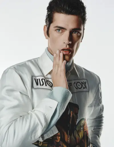 Sean OPry モデル 2022 マダム フィガロ 中国エディトリアル 012