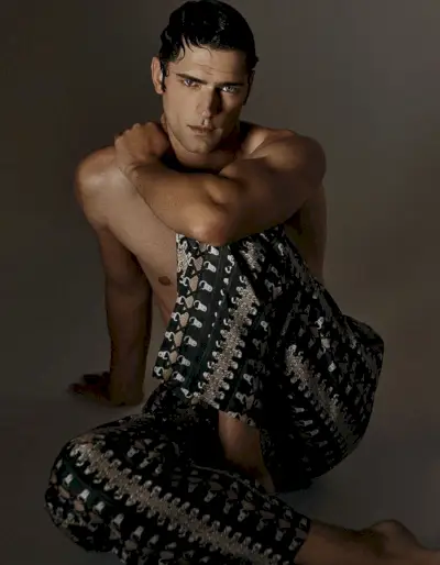 Sean OPry モデル 2022 マダム フィガロ 中国社説 006