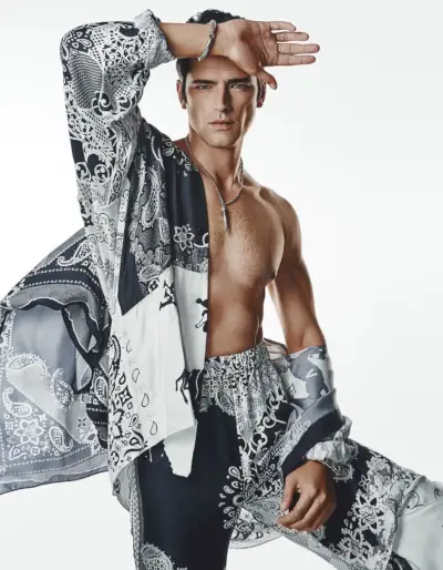 Sean OPry モデル 2022 マダム フィガロ 中国社説 007