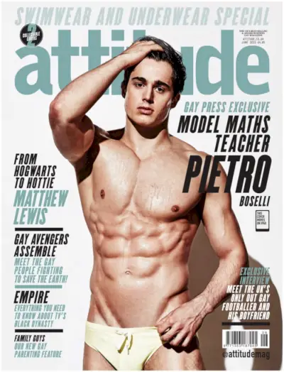 Pietro Boselli pokriva Attitude
