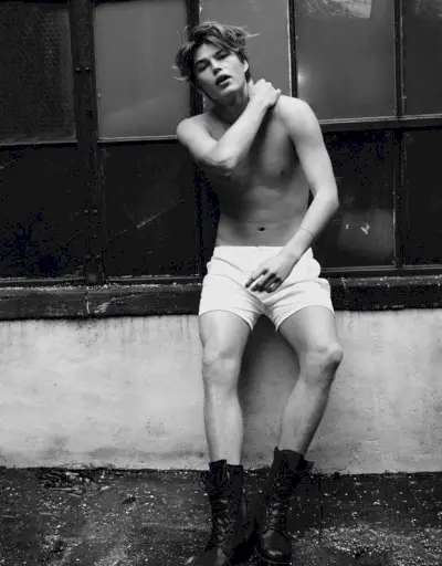 ジョーダン バレット i D 2015 ファッション エディトリアル 004