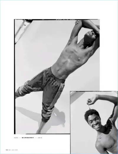 Lucky Blue Smith Alton Mason 2018 Uvodnik GQ Nemčija 010