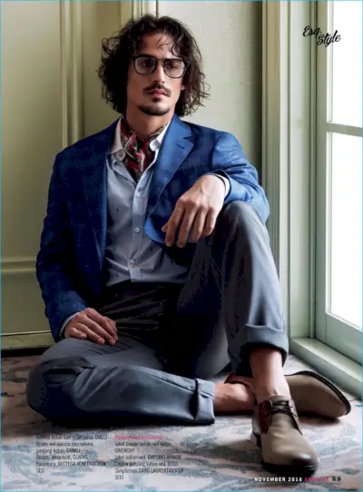 Gustavo Krier, 에스콰이어 인도네시아를 위해 현대적인 신사 스타일 수용