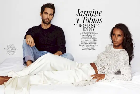 Tobias Sorensen e Jasmine Tookes sono una coppia modello per Glamour Spain