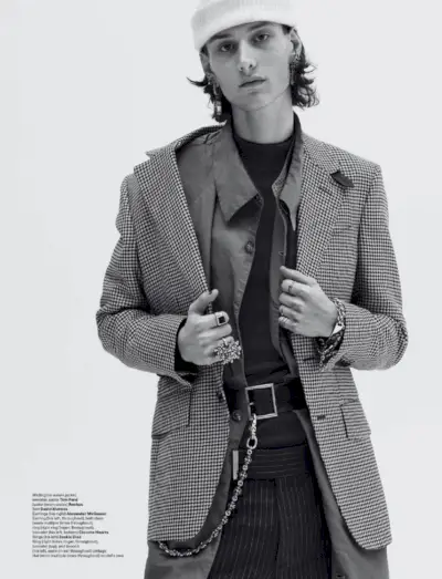 VMAN プレッピー パンク 2020 ファッション エディトリアル 002