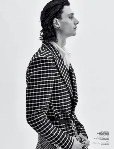 VMAN プレッピー パンク 2020 ファッション エディトリアル 006