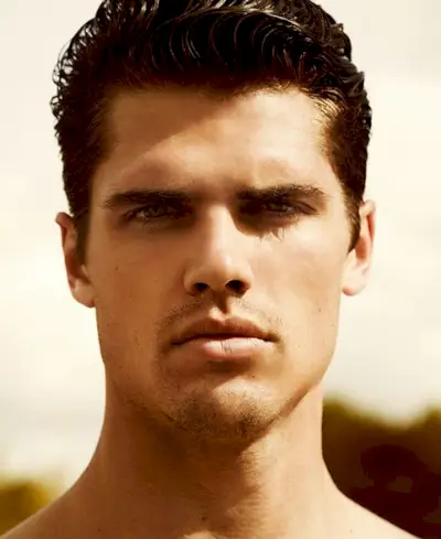 Brian Shimansky Modell Face Closeup Photoshoot El País Semanal