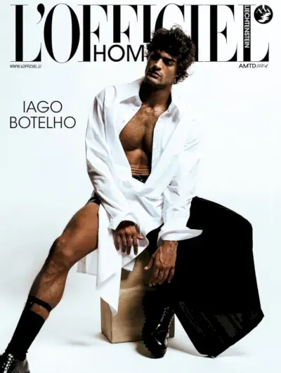 Iago Botelho est une muse intemporelle pour L’Officiel Liechtenstein