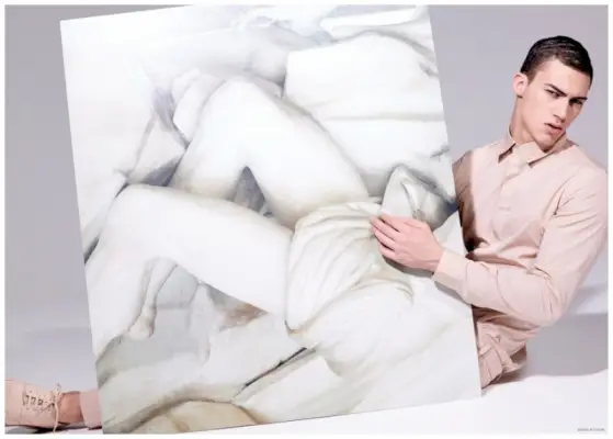 Alessio Pozzi ma brzoskwiniowy moment.