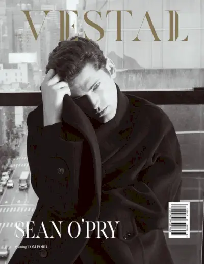 Sean O’Pry: Elegance in Motion pre zimné vydanie Vestal