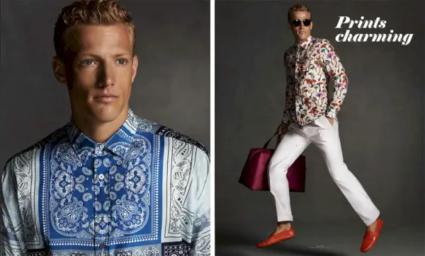 Charmante Drucke: Blaine Cook für das Wish Magazine