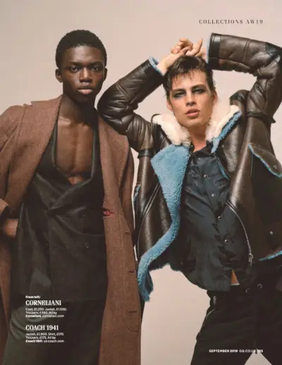 Éditorial de mode britannique GQ automne 2019 006