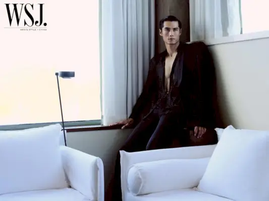Hao Yun Xiang respire le luxe moderne pour le WSJ. Magazine Chine