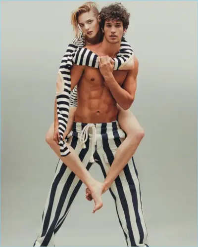 Francisco Henriques igra v modni zgodbi His 'n' Her za Vanity Fair España