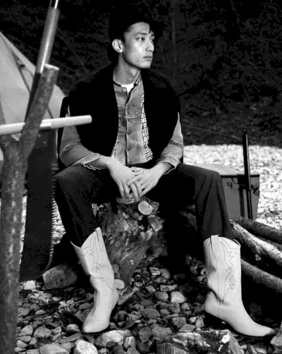 Hang Yu モデル Elle Men 中国社説 2022 014