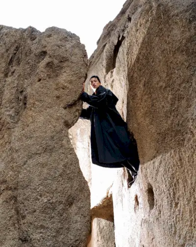 Hang Yu モデル、Elle Men China 社説 2022