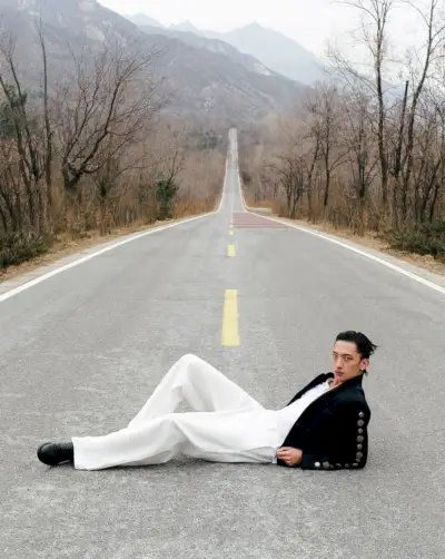 Hang Yu モデル Elle Men 中国社説 2022 003