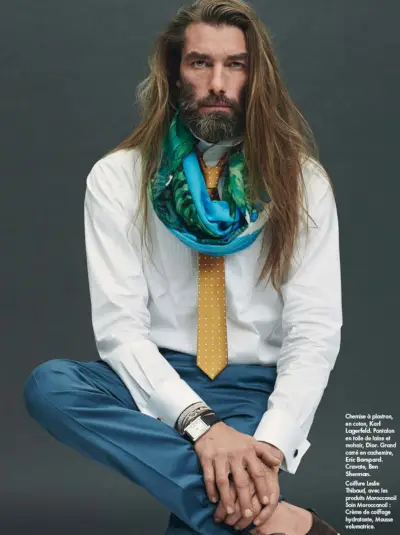 Parisian Chic! Patrick Petitjean for Elle Man France