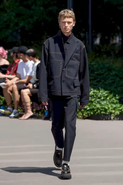 Sacai Forår Sommer 2024 Arbejdstøj Fashion Trend Mænd