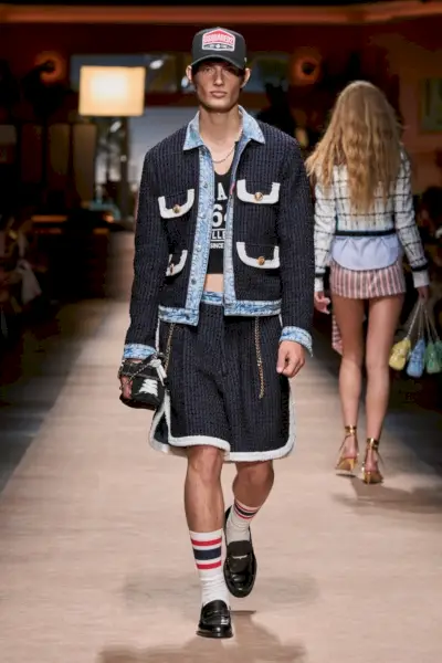 Dsquared2 Forår Sommer 2024 Soft Boy Luxe Fashion Trend Mænd
