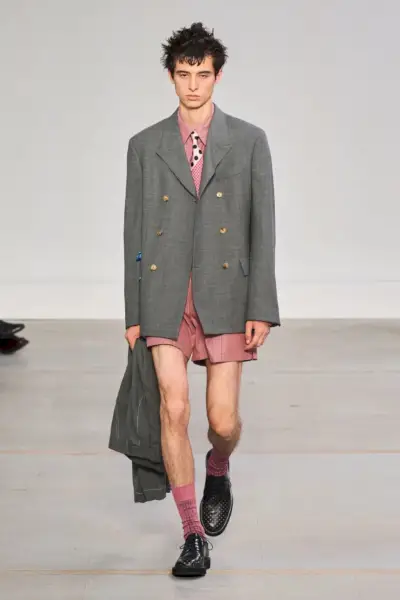 Paul Smith Forår Sommer 2024 Formelle Shorts Mode Trend Mænd