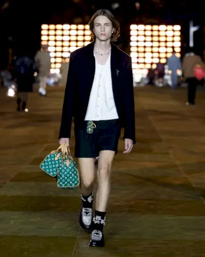 Louis Vuitton Forår Sommer 2024 Formelle Shorts Mode Trend Mænd