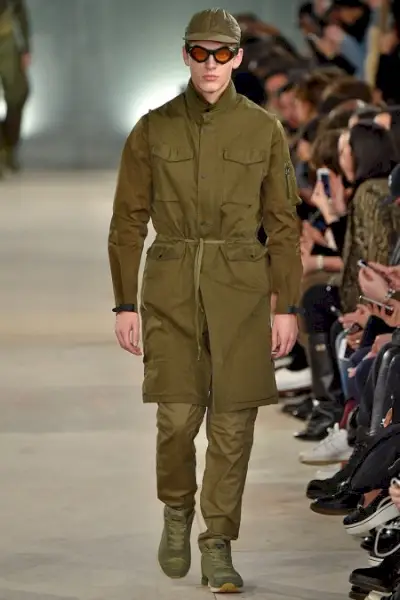 2016 Jeseň Zima Módny Trend Londýn Kolekcie Muži Vojenský Trend Maharishi