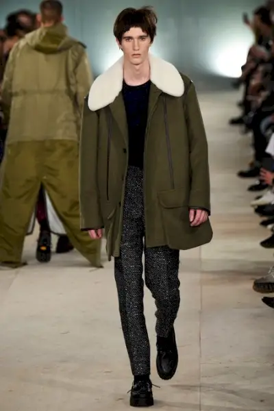 Módny trend jeseň 2016 Londýn Kolekcie pánsky vojenský trend Casely Hayford