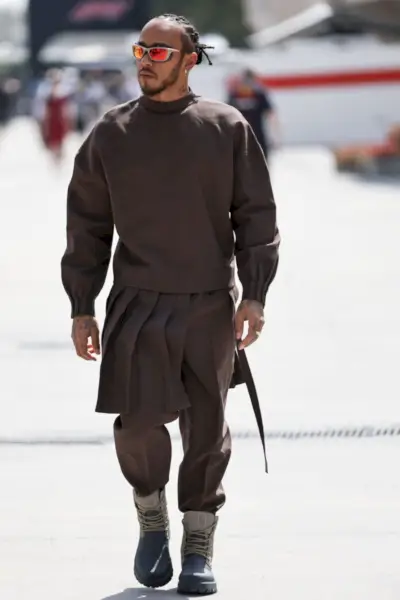 ルイス ハミルトン ディオール メンズ 2023 キルト パンツ