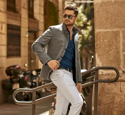 Elegantna priložnostna koda oblačenja za moške