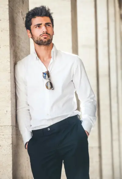 Moški v sodobnem slogu