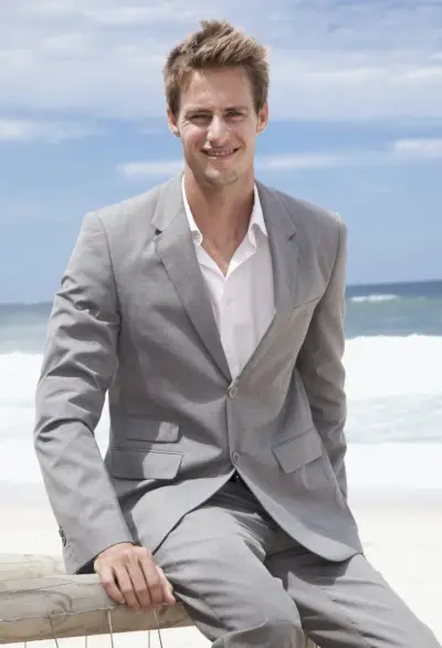 Plažni formalni moški