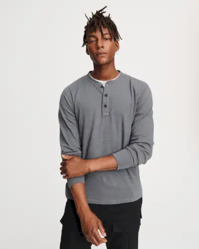 Type de chemises Homme Henley Rag Bone