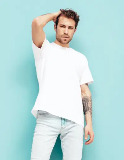 Types de chemises T-Shirt blanc pour hommes