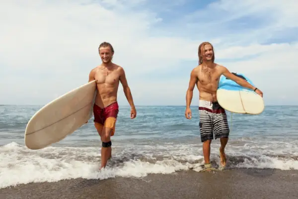 Surfer Style Moderna Män