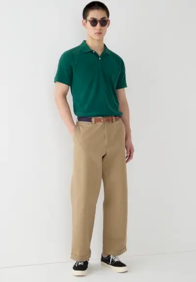 Polo a maniche corte Terry JCrew