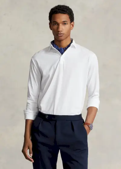 Materiali Polo Ralph Lauren Classic Fit Filo di Scozia