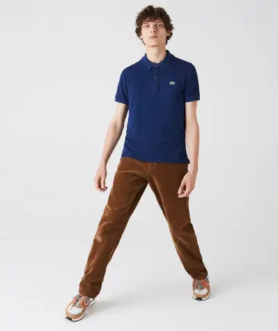 Polo Lacoste Original L1212 vestibilità slim in petit piqué di cotone
