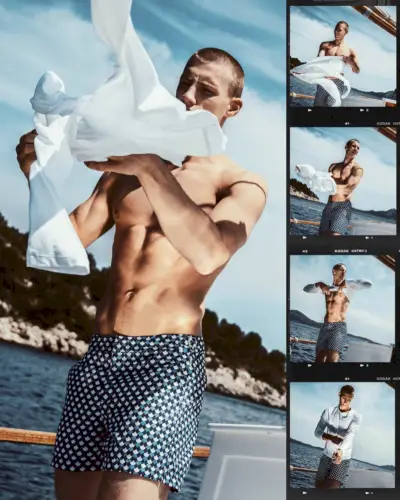 Orlebar Brown je izbral Augusto Alexander, ki bo nastopila na jesensko-zimskem izletu 2019.