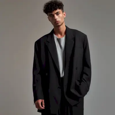 Negabaritinis darbo drabužių stilius