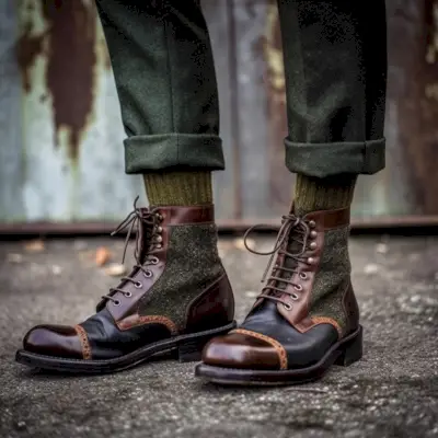 Vilnonės kojinės Batai