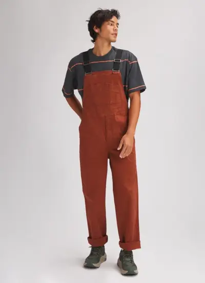 Stoic vyriškų kombinezonų darbo drabužių stilius